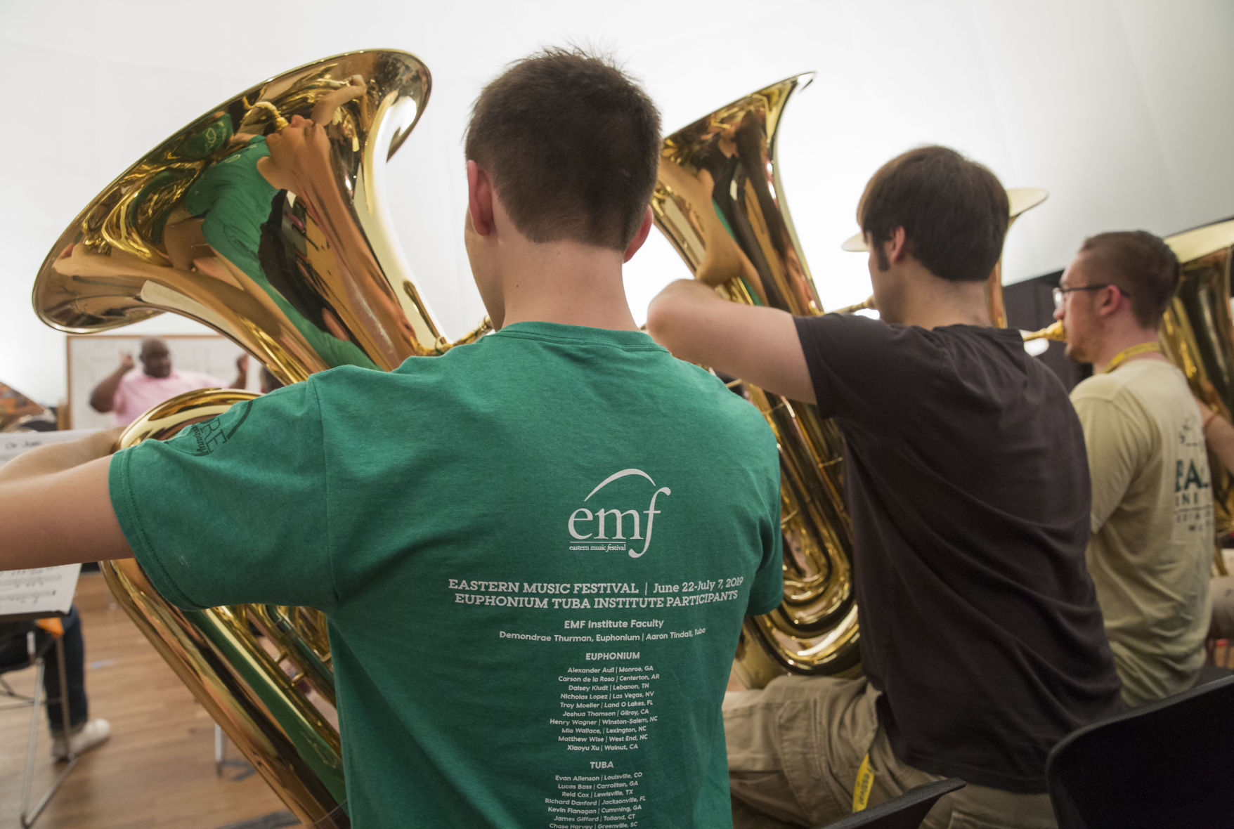 Eastern Music Festival's Euphonium Tuba Institute